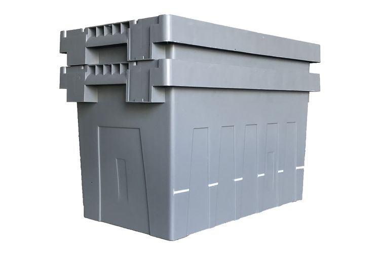 斜插塑料周轉(zhuǎn)箱
